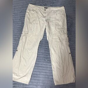 Daisy Fuentes Men's Light Tan Cargo Pants